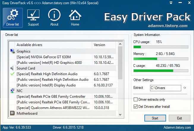 Easy Driver Pack Win 7 64bit 2017 Full Download Link Google Drive